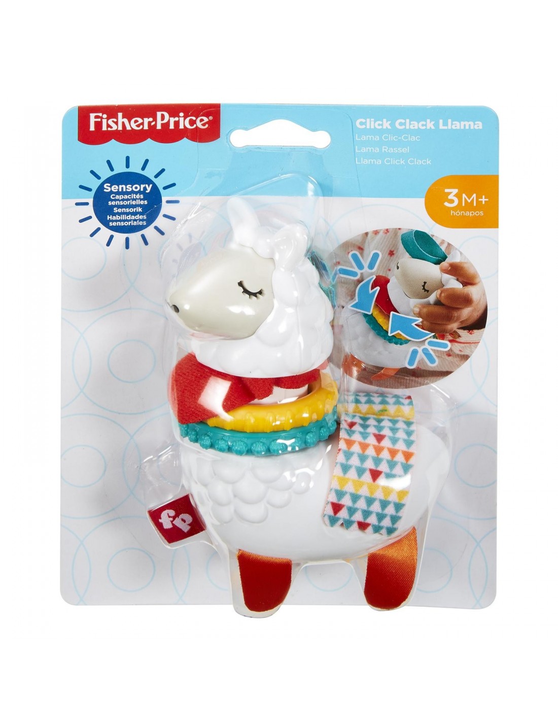 Jucarie - Zornaitoare - Lama Multicolora | Fisher-Price