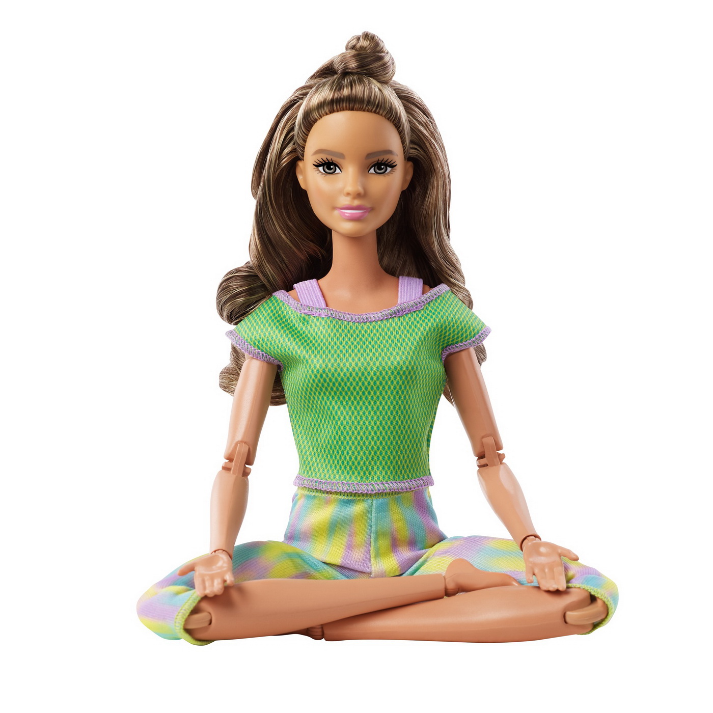 Papusa - Barbie Made To Move - Barbie satena cu tinuta verde | Mattel - 3 | YEO