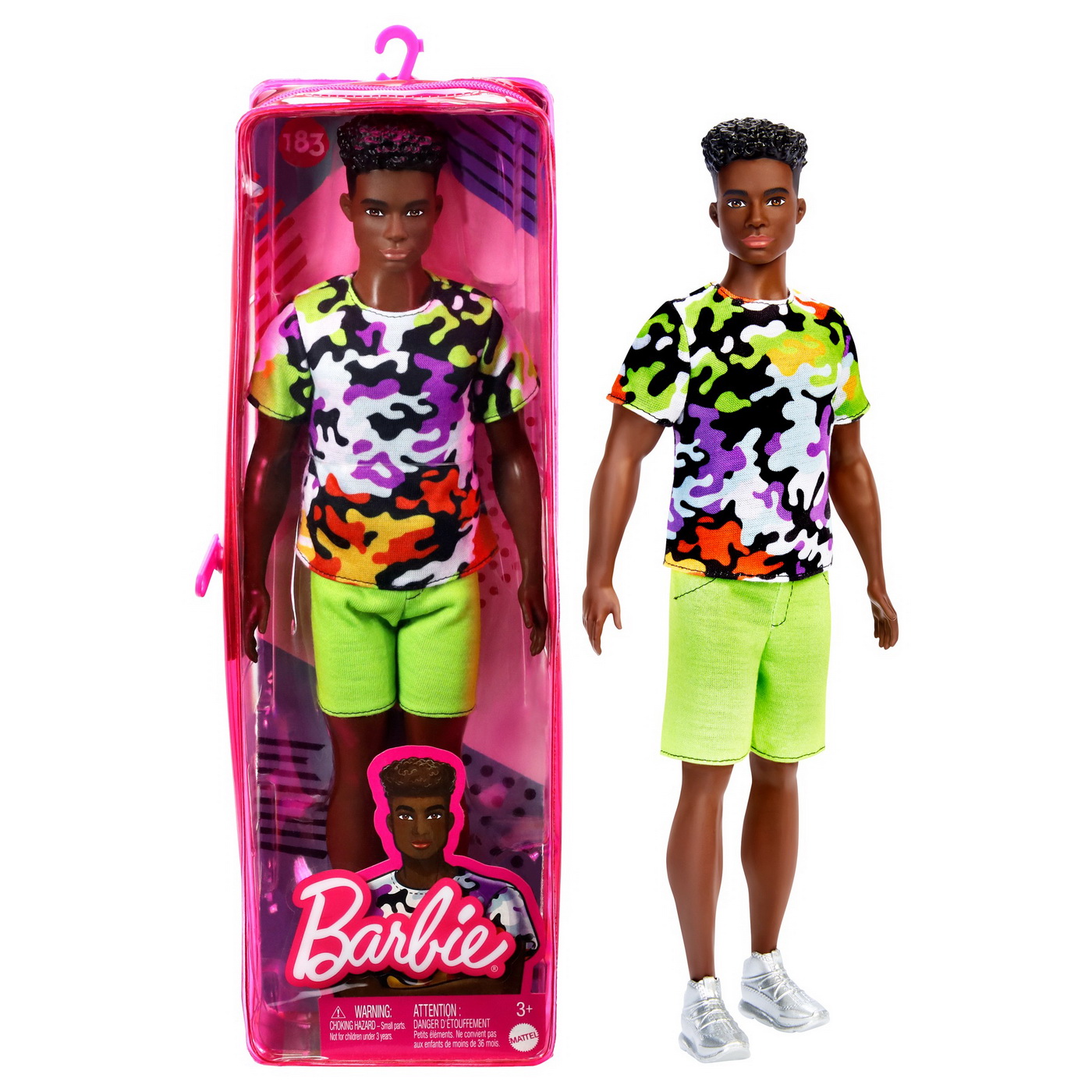 Papusa - Barbie Fashionistas - Ken cu tinuta verde | Mattel - 6 | YEO