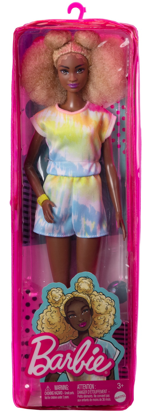 Papusa Barbie - Fashionista Cu Par Afro Blond | Mattel