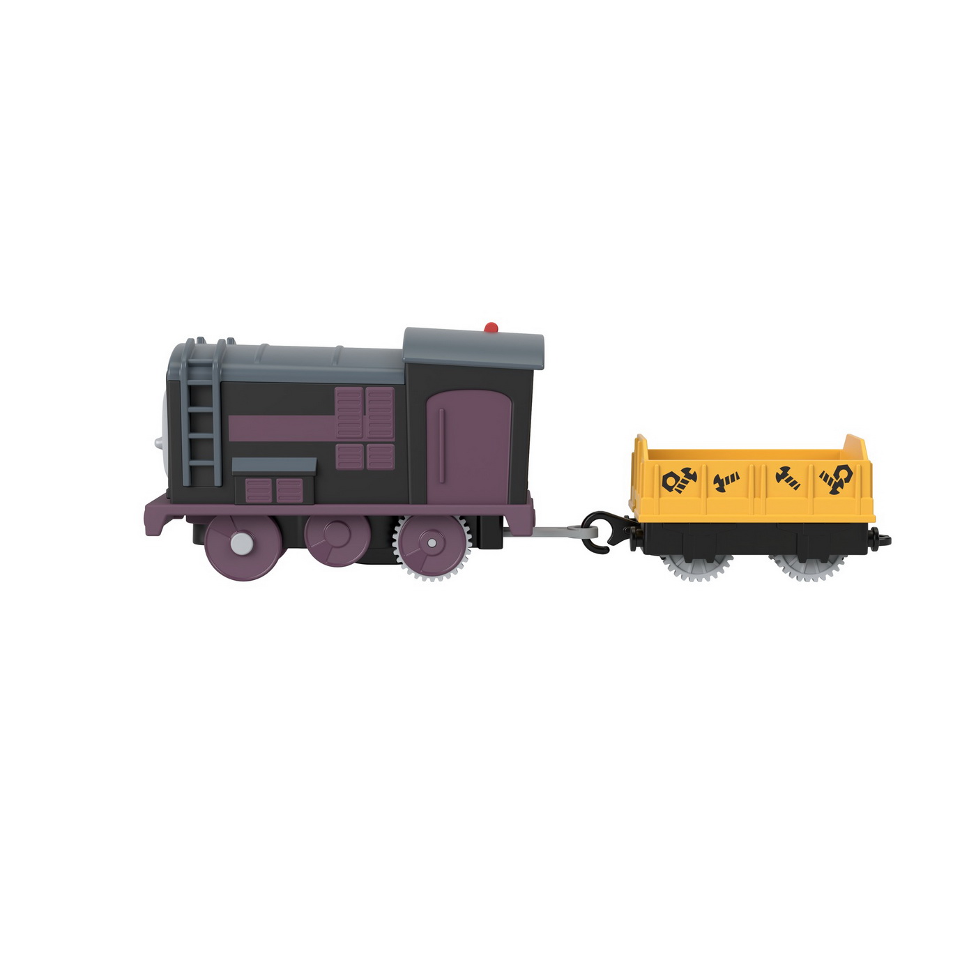 Jucarie - Thomas Locomotiva Motorizata Diesel cu Vagon | Fisher Price - 5
