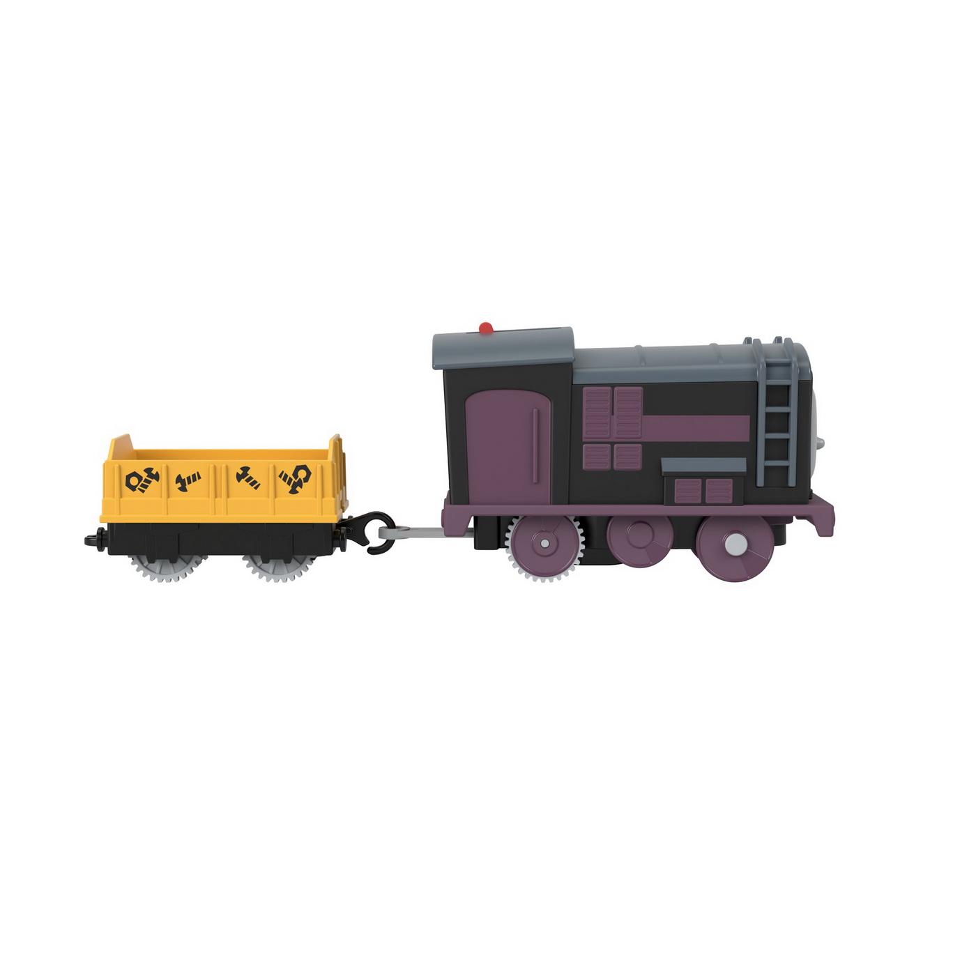 Jucarie - Thomas Locomotiva Motorizata Diesel cu Vagon | Fisher Price - 6