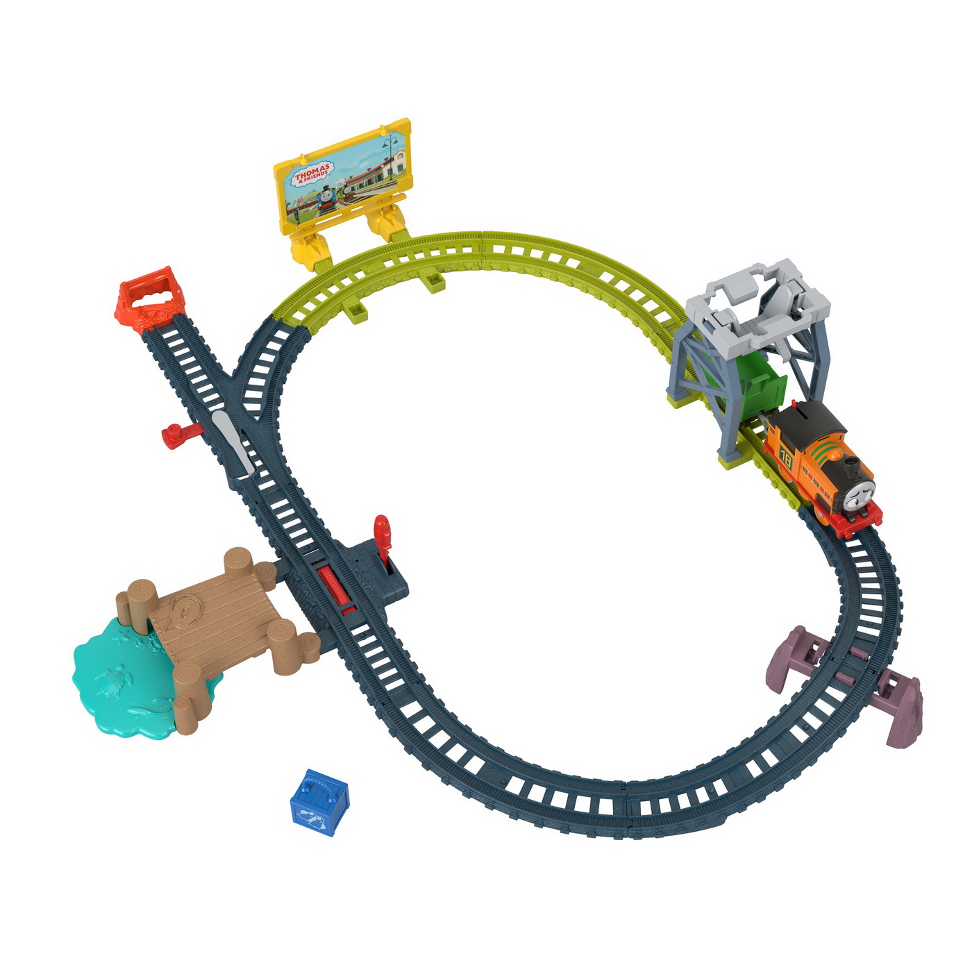 Set de joaca - Locomotiva Nia Motorizata si Accesorii | Fisher-Price