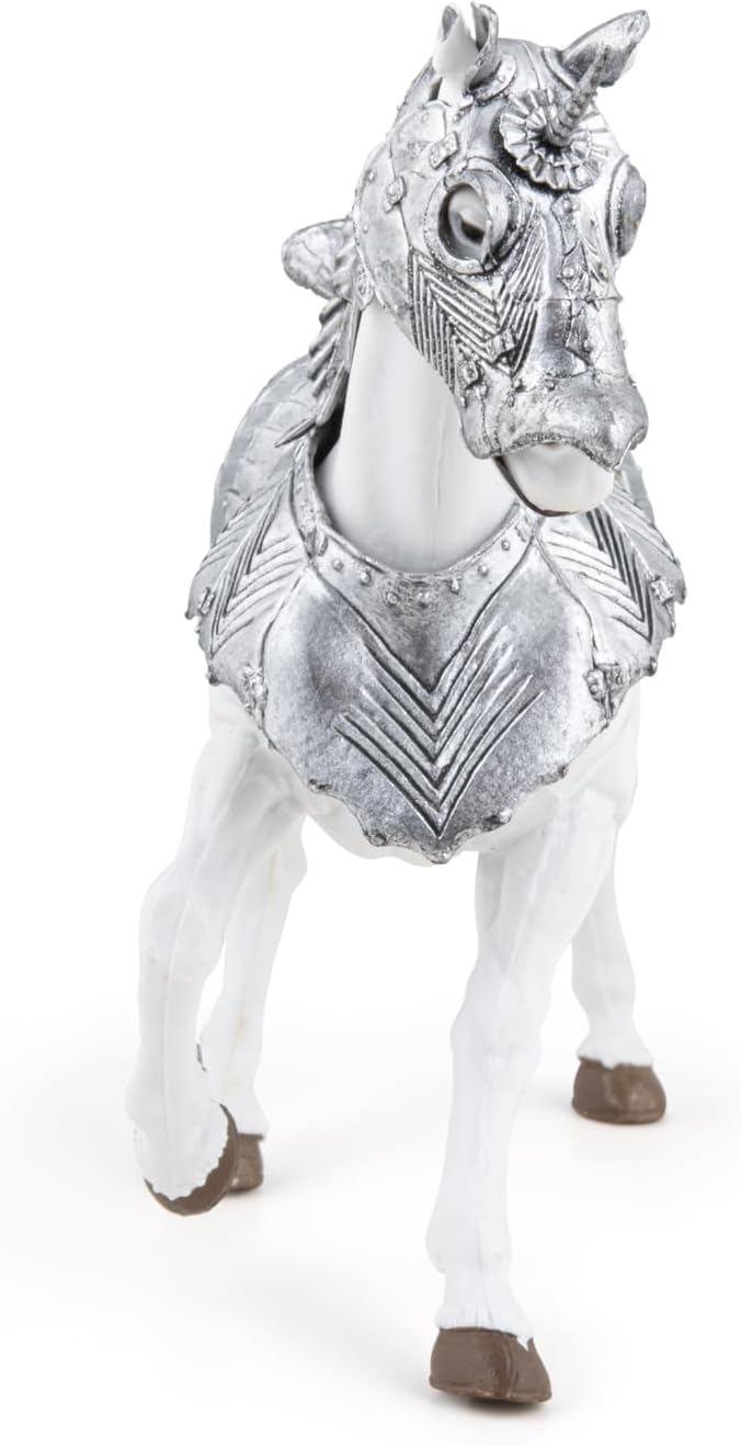 Figurina - Fantasy World - Horse in Armour | Papo