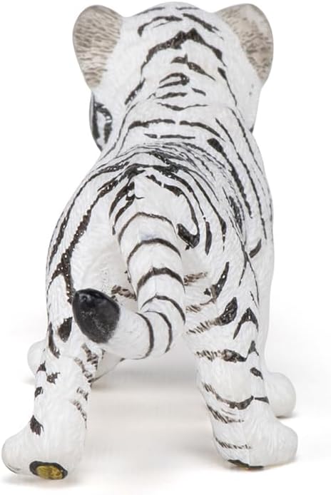 Figurina - Wild Animal Kingdom - White Tiger Cub | Papo - 3 | YEO