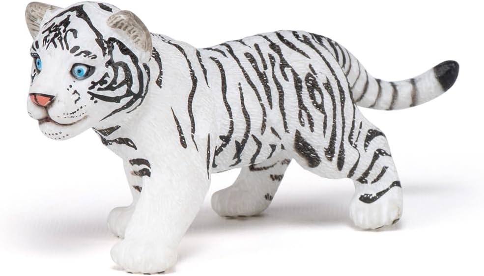 Figurina - Wild Animal Kingdom - White Tiger Cub | Papo