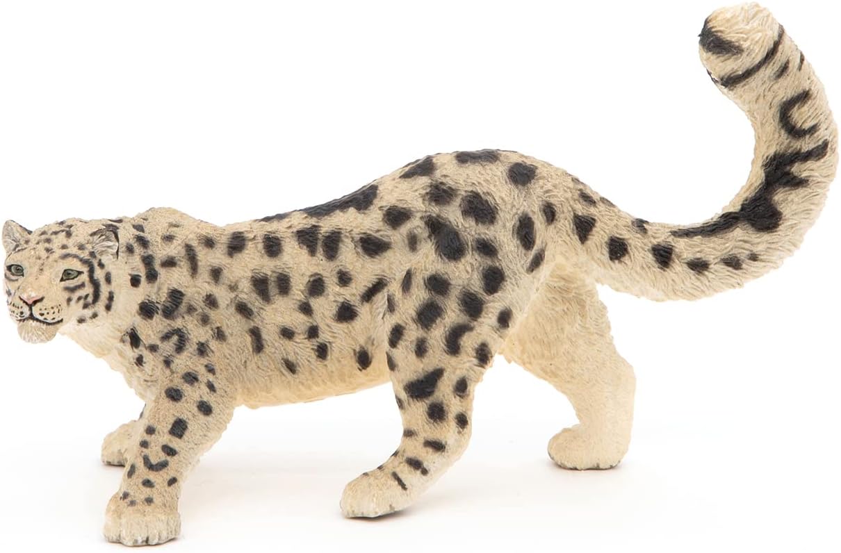 Figurina - Wild Animal Kingdom - Snow Leopard | Papo - 4 | YEO