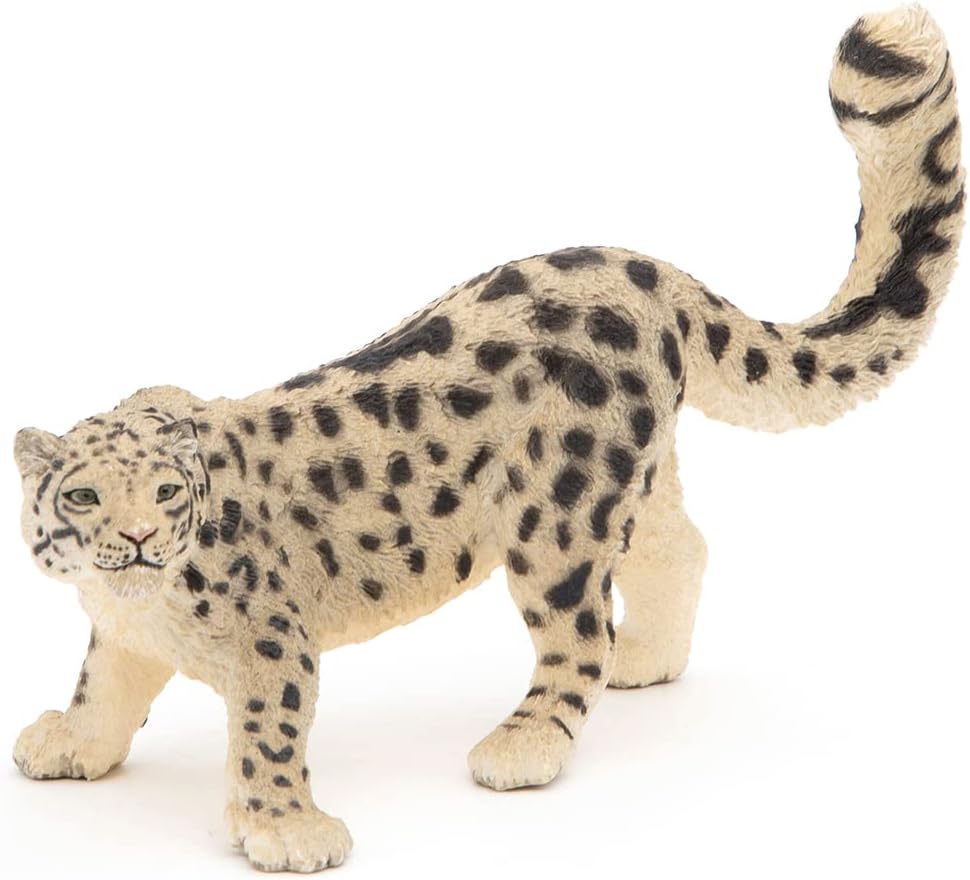 Figurina - Wild Animal Kingdom - Snow Leopard | Papo - 5 | YEO