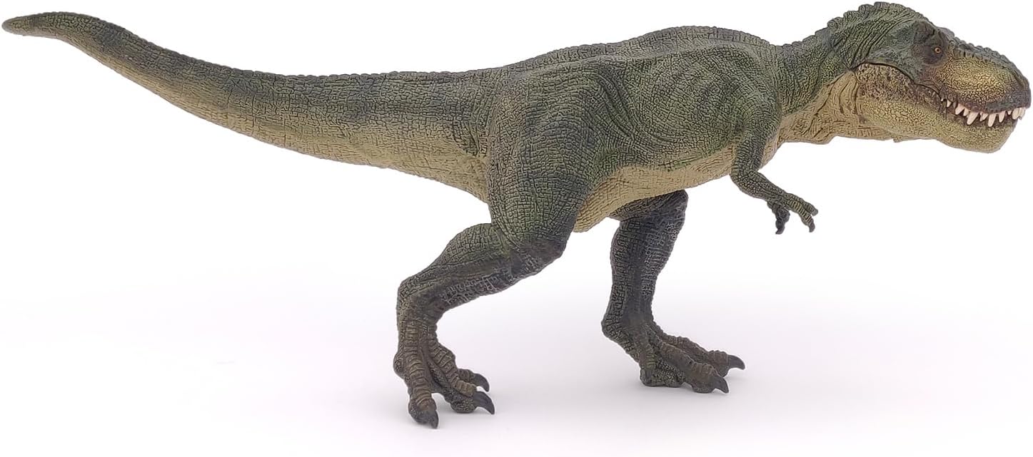 Figurina - Dinosaurs - Green Running T-Rex | Papo - 3 | YEO