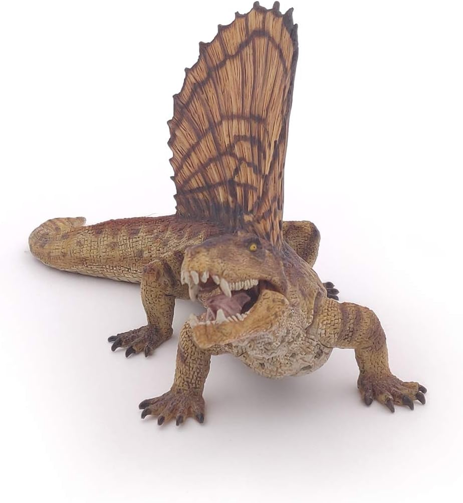 Figurina - Dinosaurs - Dimetrodon | Papo - 3 | YEO