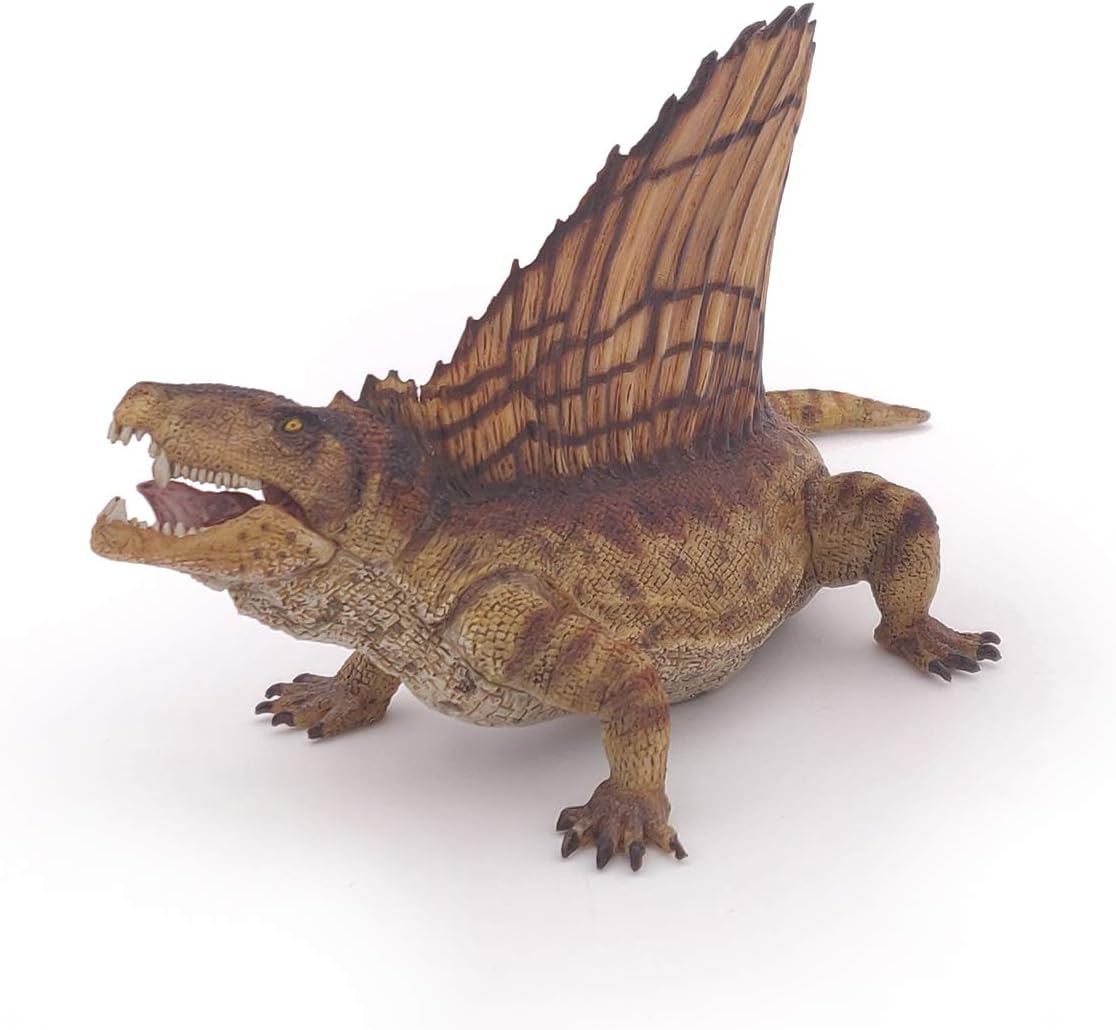 Figurina - Dinosaurs - Dimetrodon | Papo - 4 | YEO