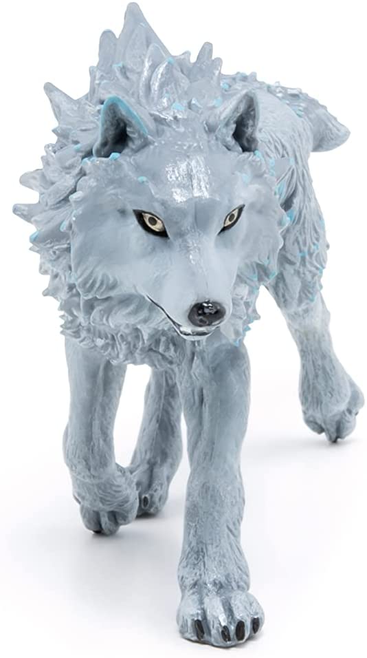 Figurina - Fantasy World - Ice Wolf | Papo - 5 | YEO