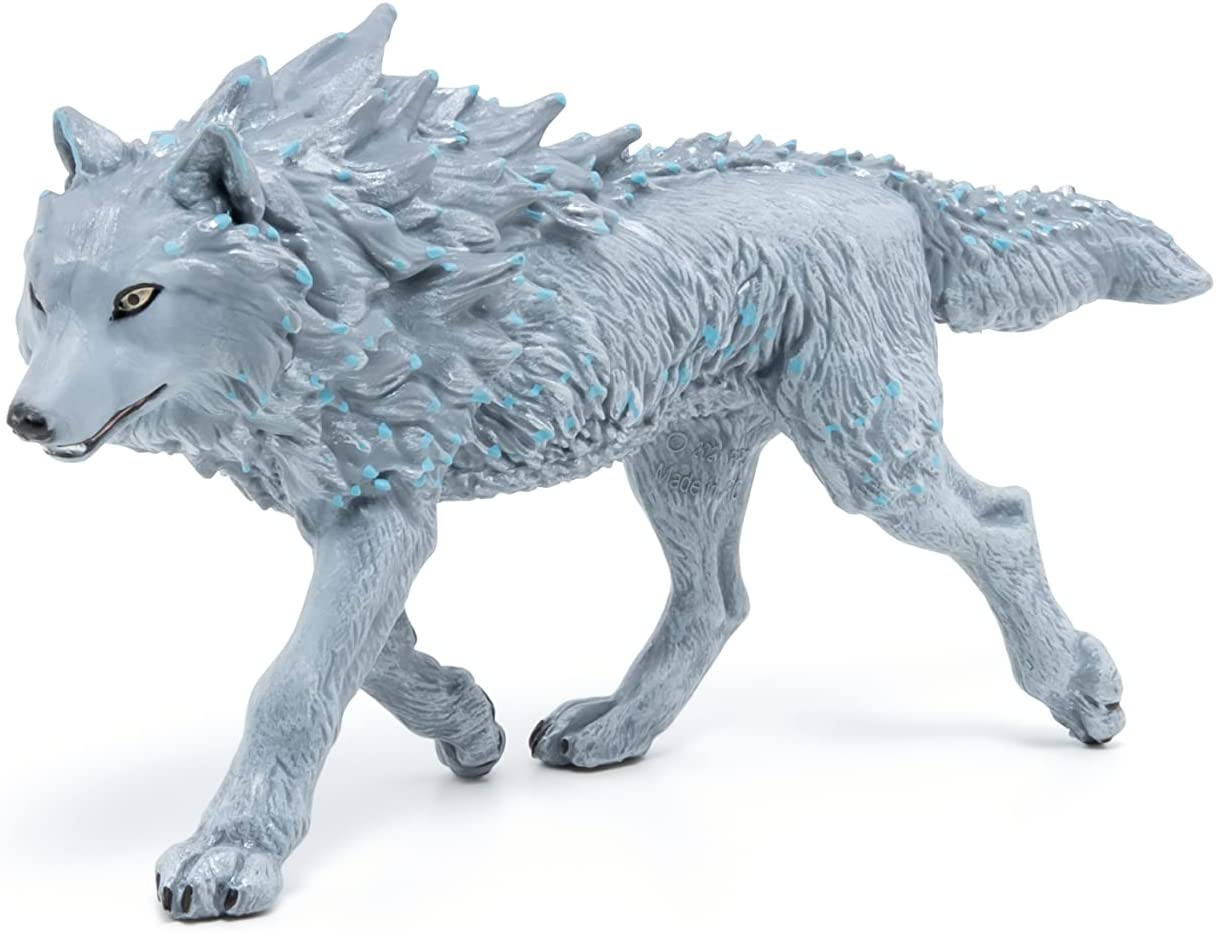 Figurina - Fantasy World - Ice Wolf | Papo - 2 | YEO