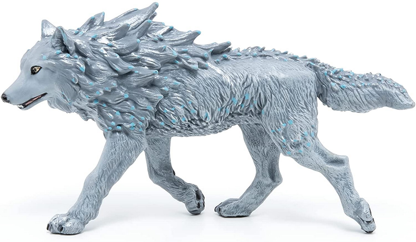 Figurina - Fantasy World - Ice Wolf | Papo - 3 | YEO