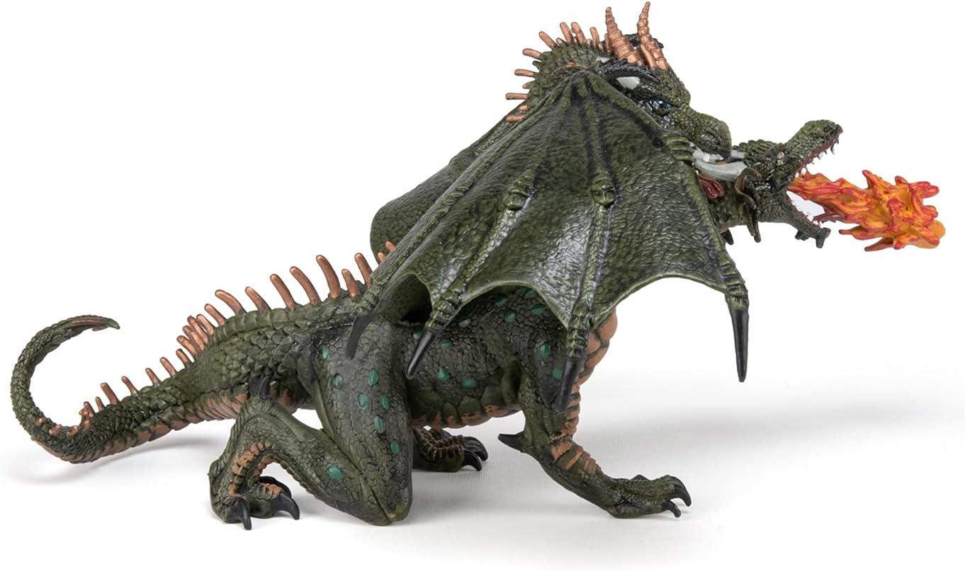 Figurina - Fantasy World - Two Headed Dragon | Papo - 3 | YEO