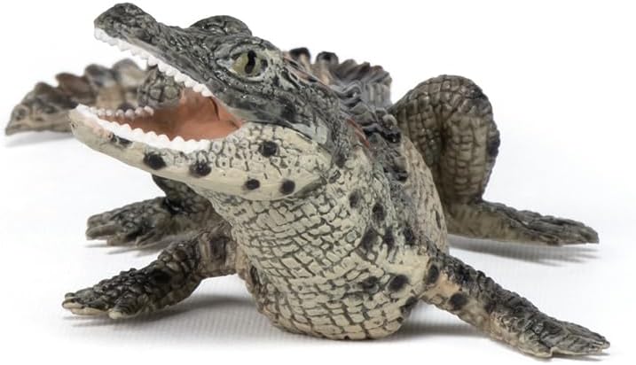 Figurina - Wild Animal Kingdom - Baby Crocodile | Papo - 3 | YEO