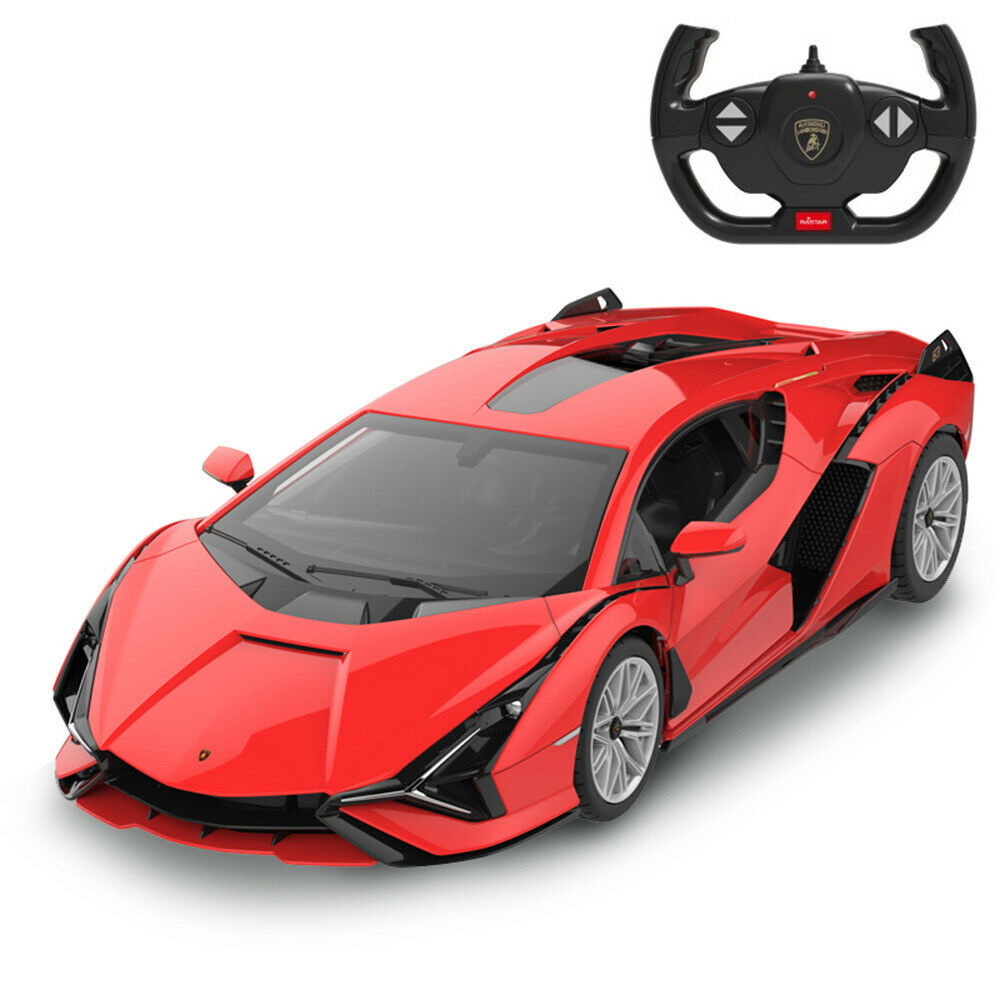 Masina cu telecomanda - Lamborghini Sian FKP 37 - Rosu | Rastar - 4