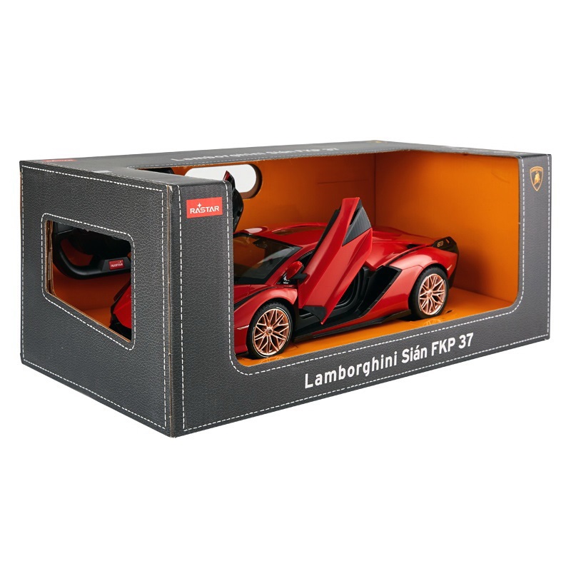 Masina cu telecomanda - Lamborghini Sian FKP 37 - Rosu | Rastar - 3