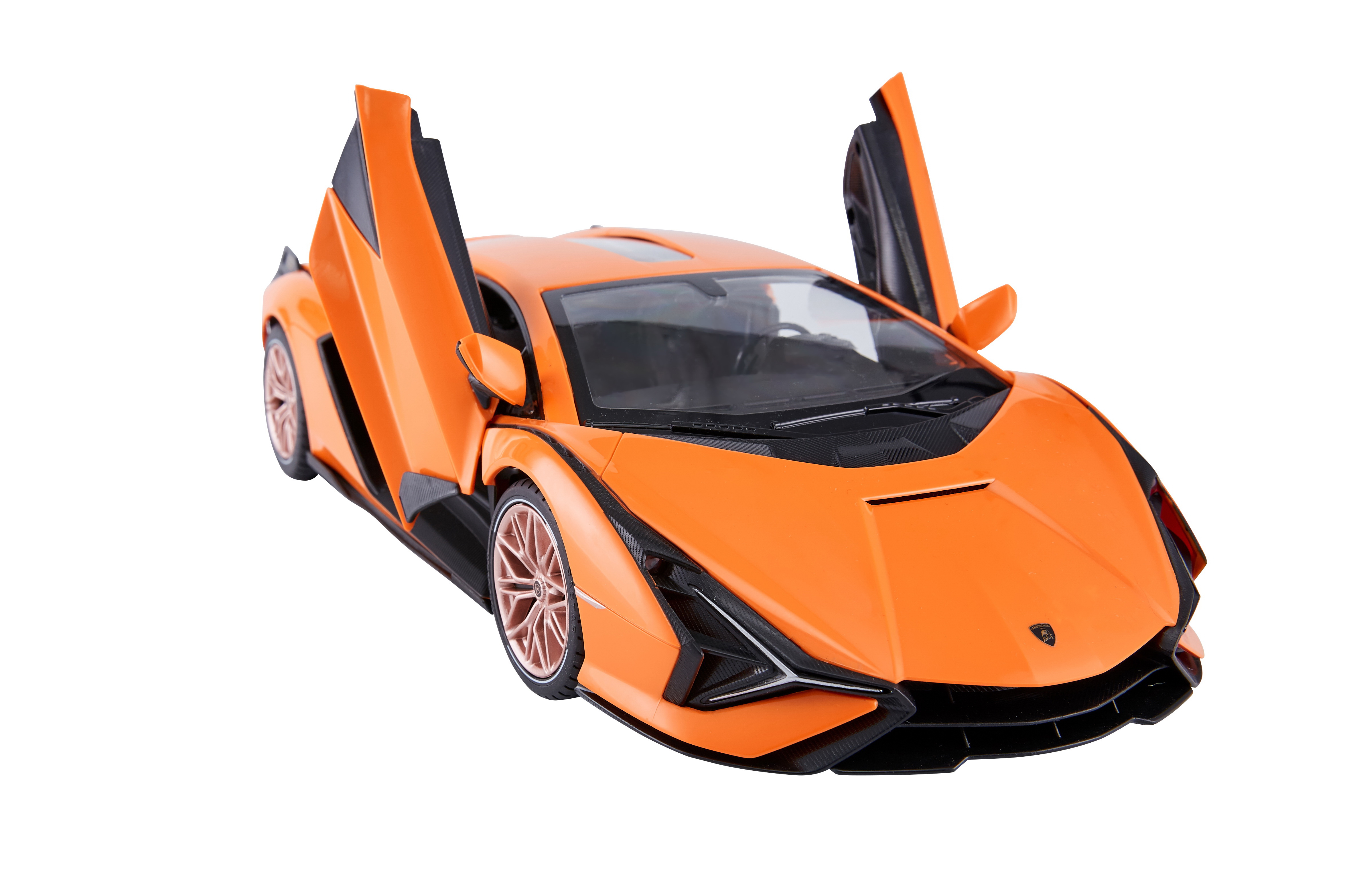 Masina cu Telecomanda - Lamborghini Sian FKP 37 - Portocaliu | Rastar - 2
