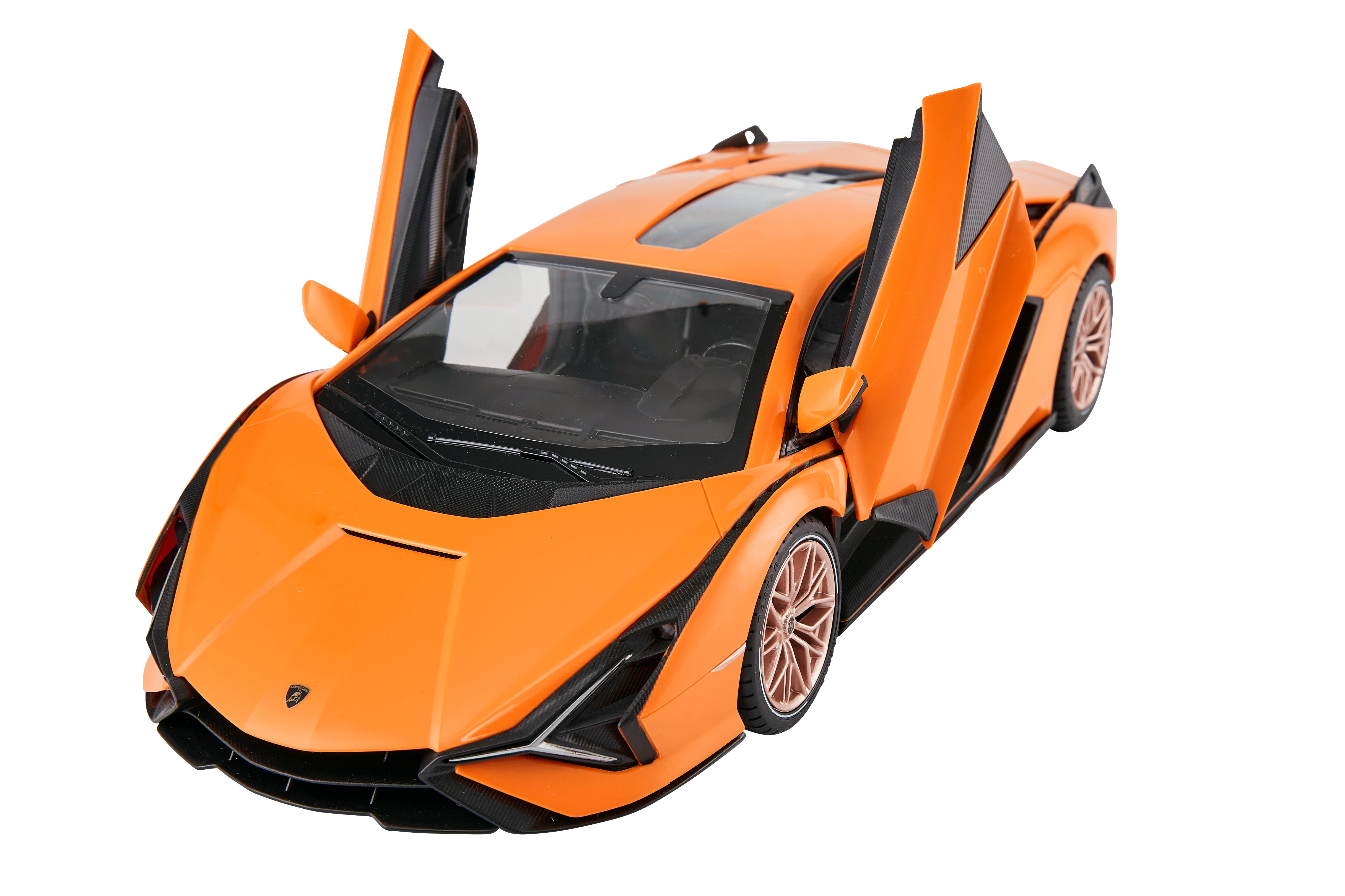 Masina cu Telecomanda - Lamborghini Sian FKP 37 - Portocaliu | Rastar - 4