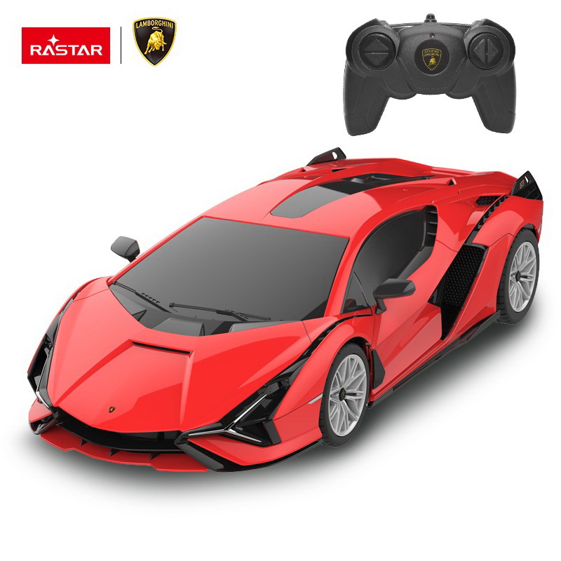Masina cu telecomanda - Lamborghini Sian FKP, Rosu | Rastar - 4