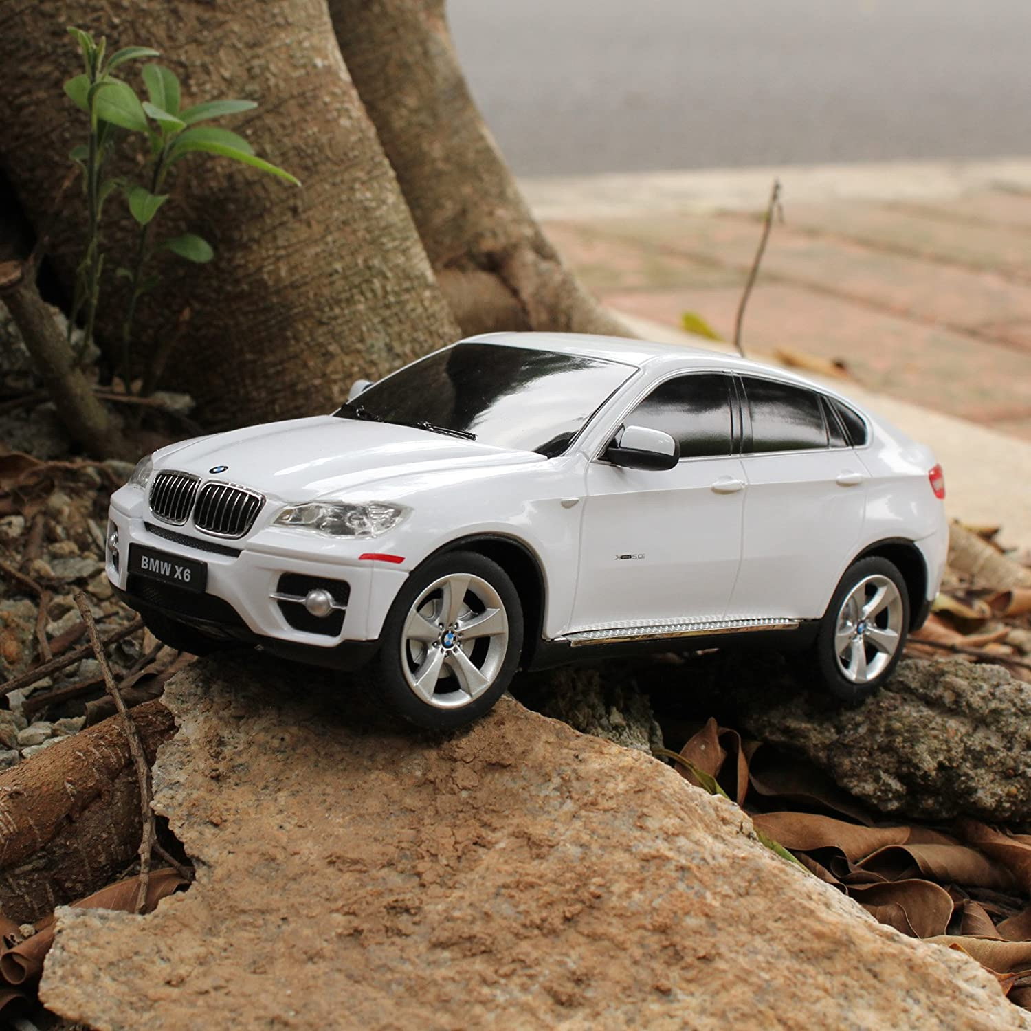 Masina cu telecomanda - Bmw X6, Alb | Rastar - 2 | YEO