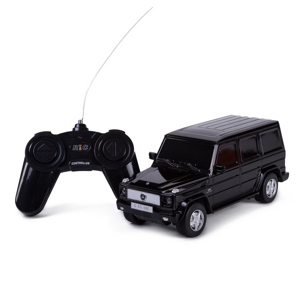 Masina cu telecomanda - Mercedes-Benz G55, Negru | Rastar