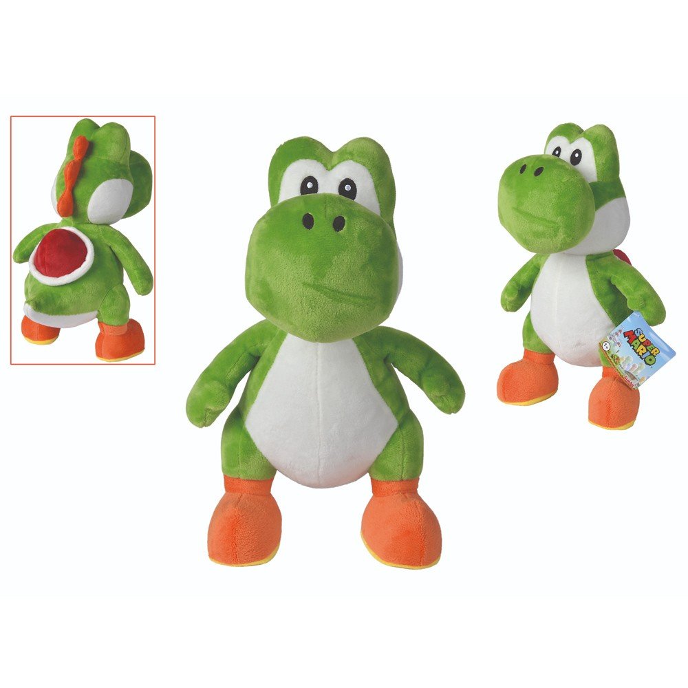 Jucarie de plus - Super Mario - Yoshi, 30 cm | Simba