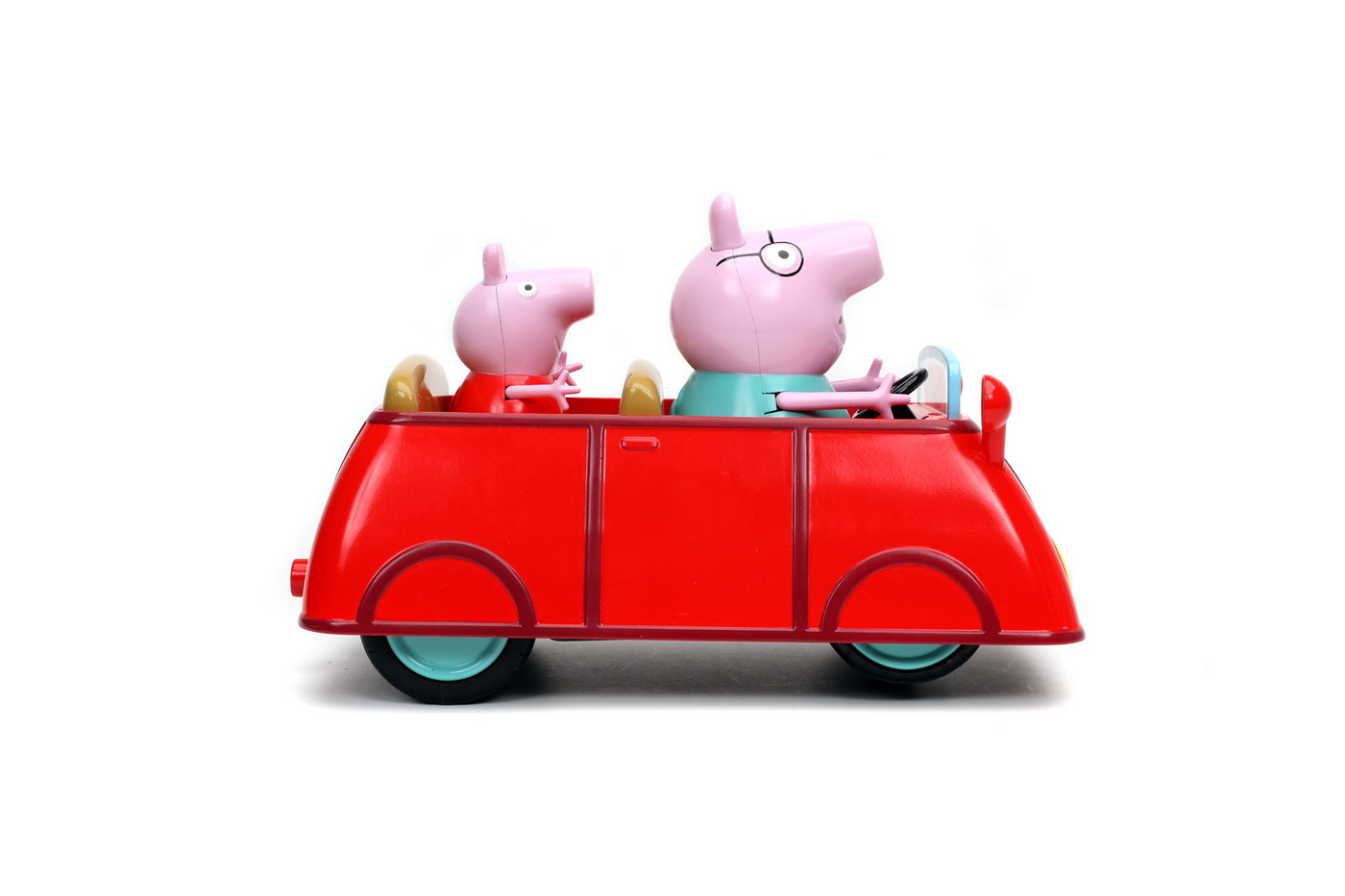 Masina cu radiocomanda - Peppa Pig - Red Car RC | Jada Toys - 5