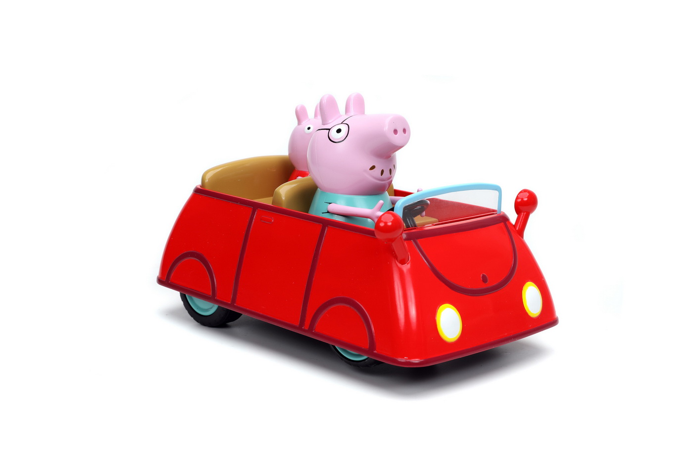 Masina cu radiocomanda - Peppa Pig - Red Car RC | Jada Toys - 4