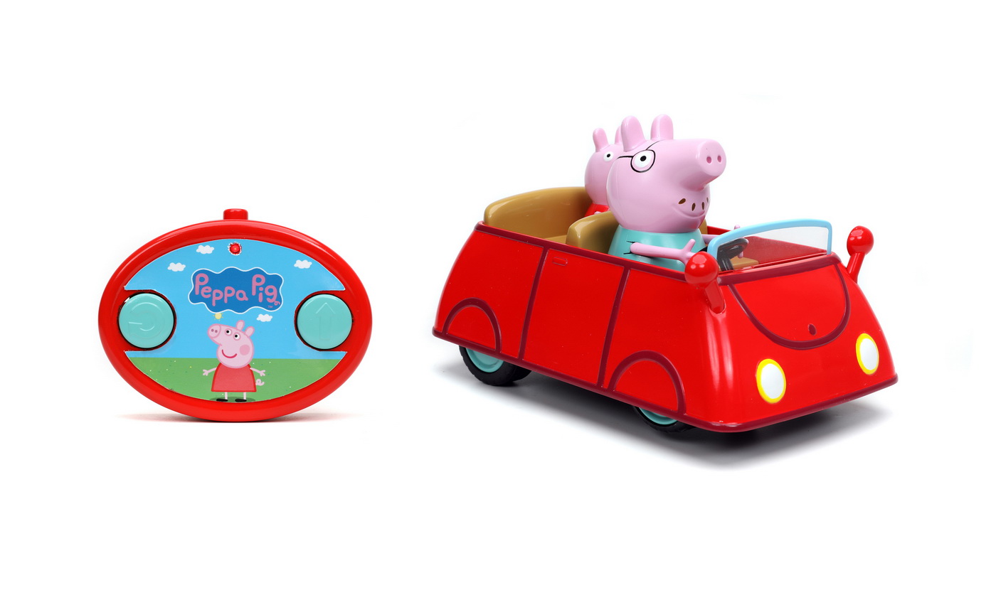 Masina cu radiocomanda - Peppa Pig - Red Car RC | Jada Toys - 1