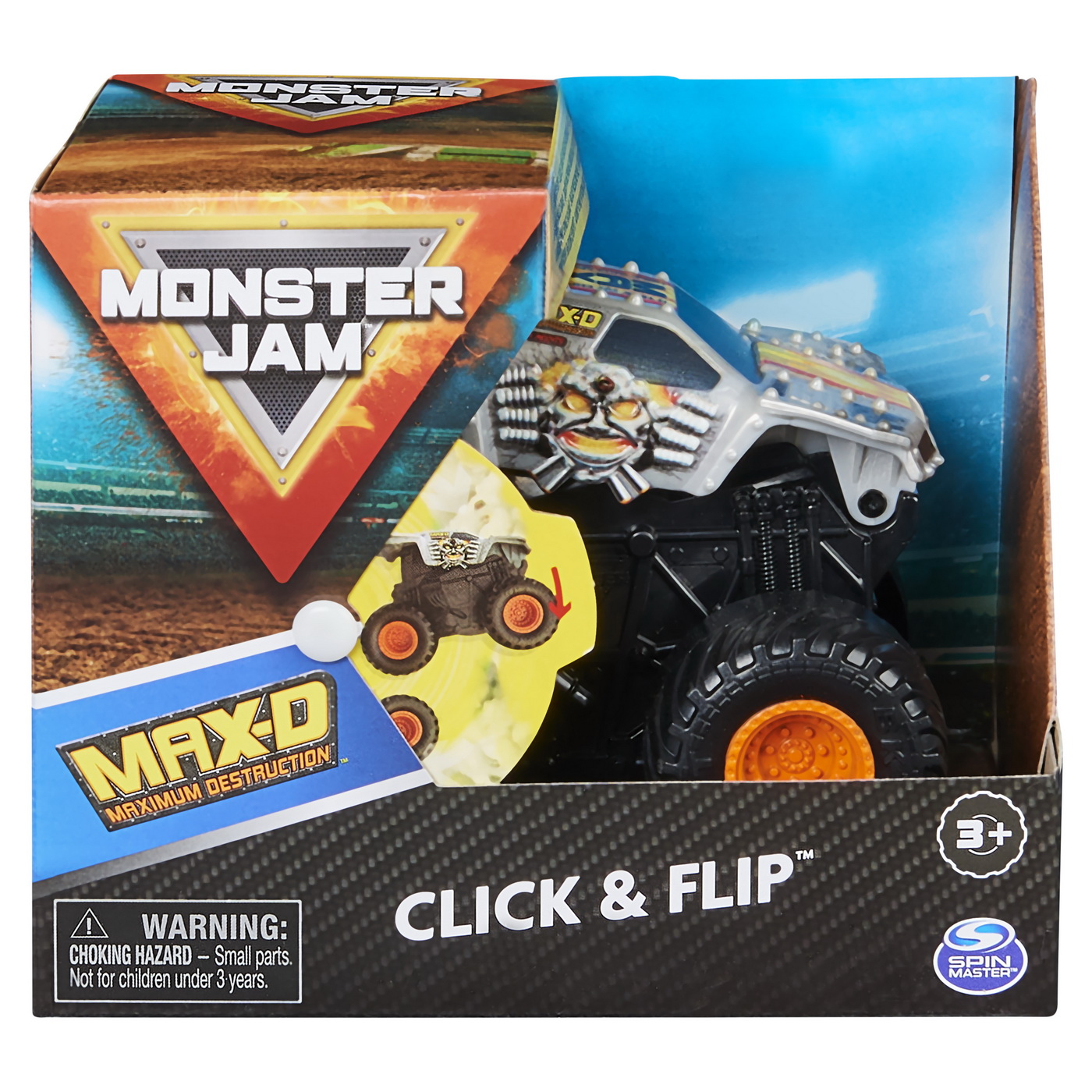 Masina - Monster Jam Click Flip - MAX-D | Spin Master