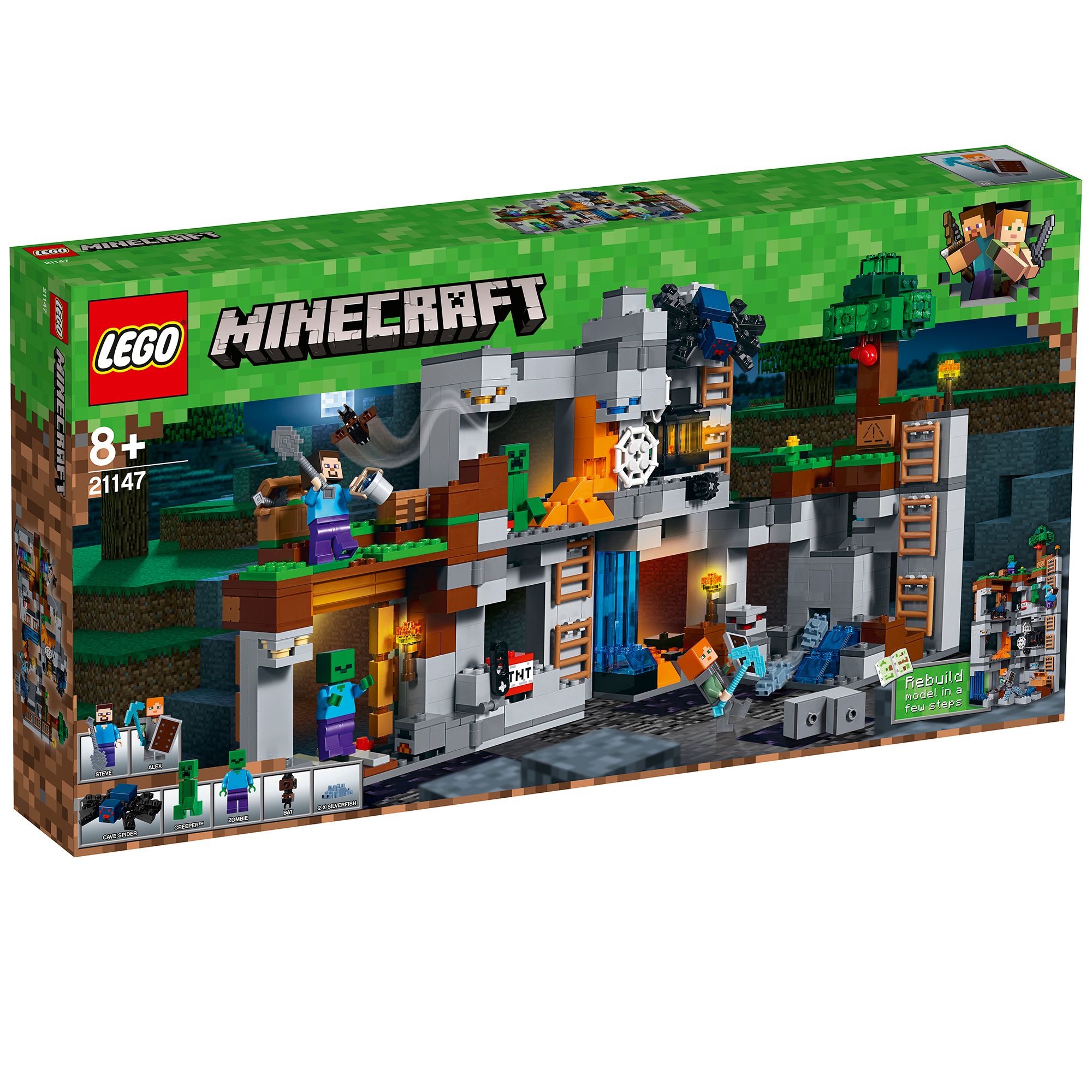 Jucarie - Lego Minecraft: Aventurile din Bedrock | LEGO