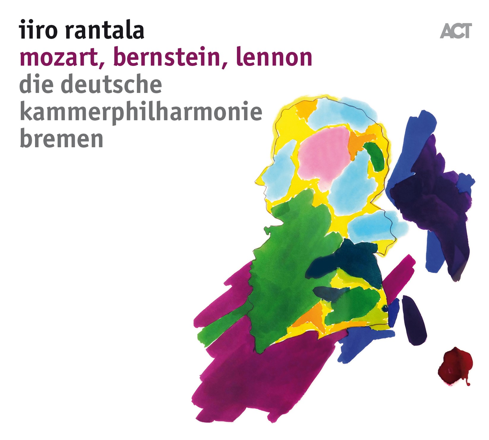Iiro Rantala: Mozart, Bernstein, Lennon | Iiro Rantala, Deutsche Kammerphilharmonie Bremen, Florian Donderer