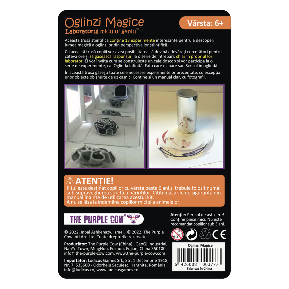 Laboratorul micului geniu - Oglinzi Magice | The Purple Cow - 1