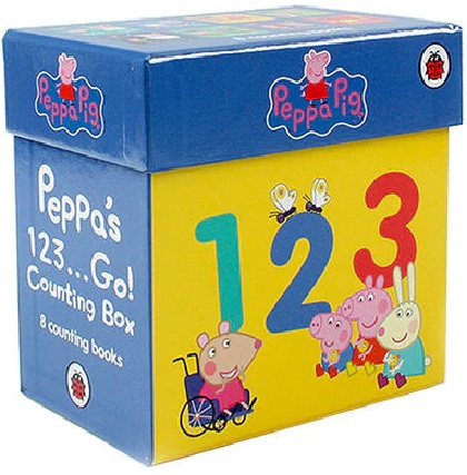 Peppa Pig - Peppa\'s 123...Go! Counting Box (8 books) |