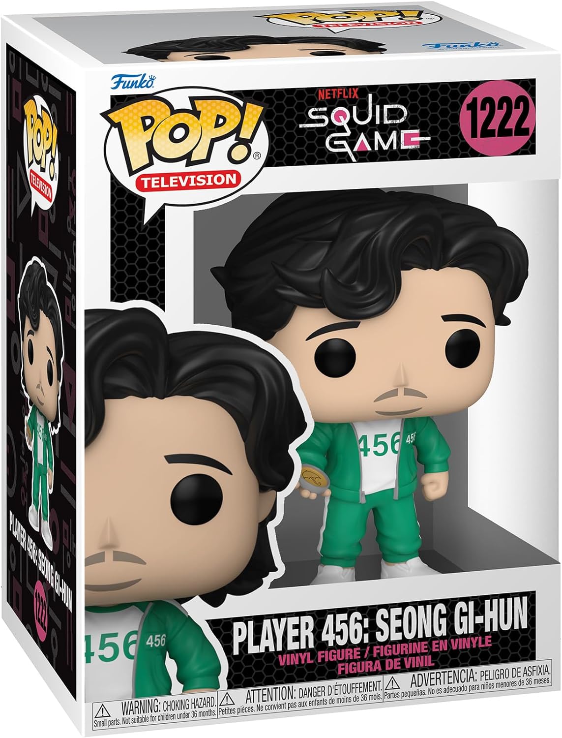 Figurina - Squid Game - Player 456 - Seong Gi-Hun | Funko