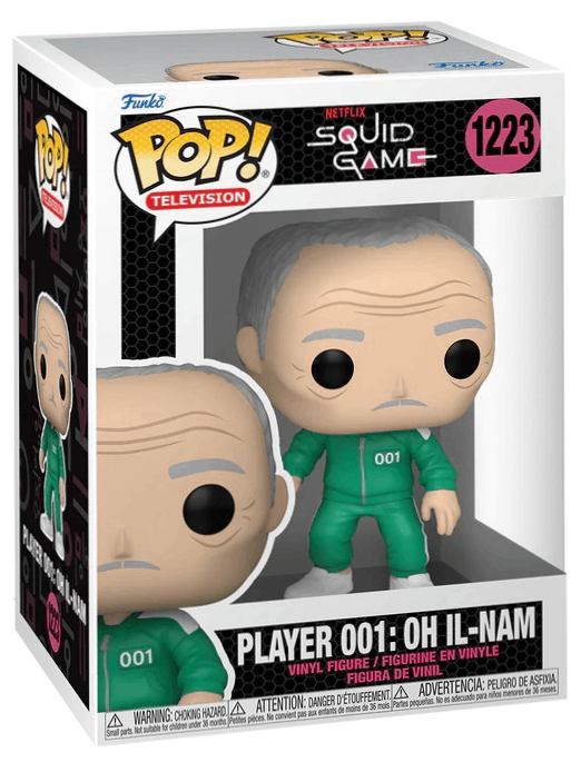 Figurina - Squid Game - Player 001- Oh Il-Nam | Funko - 1 | YEO