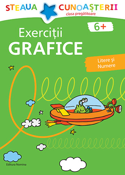 Exercitii Grafice – Verde 6+ | Birgit Fuchs carturesti.ro imagine 2022
