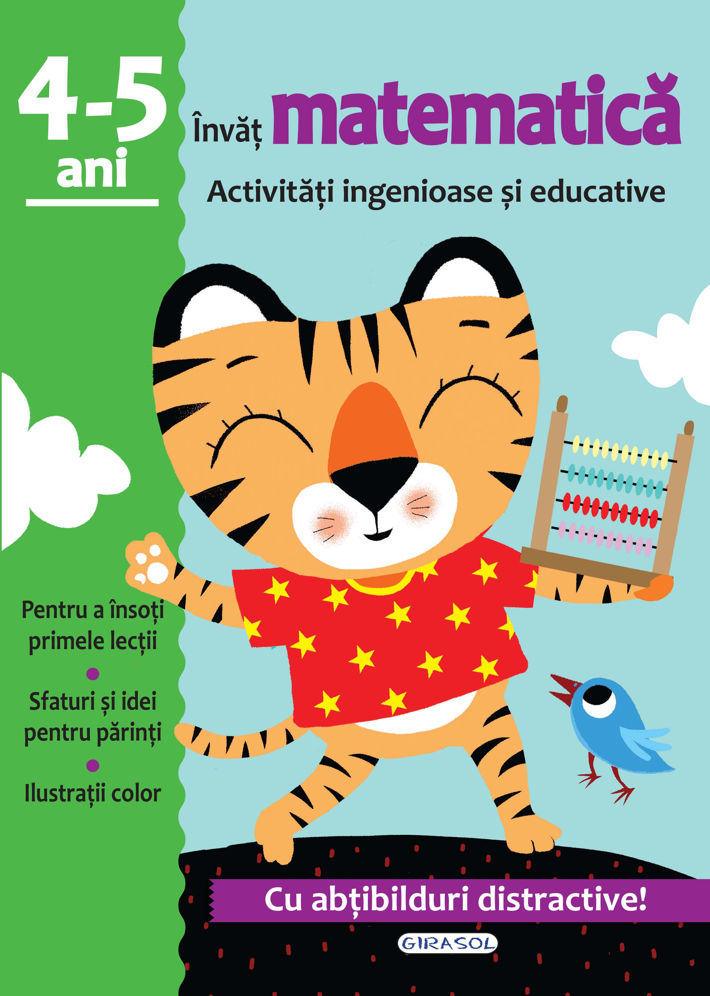 Invat matematica - Activitati ingenioase si educative, 4-5 ani. |