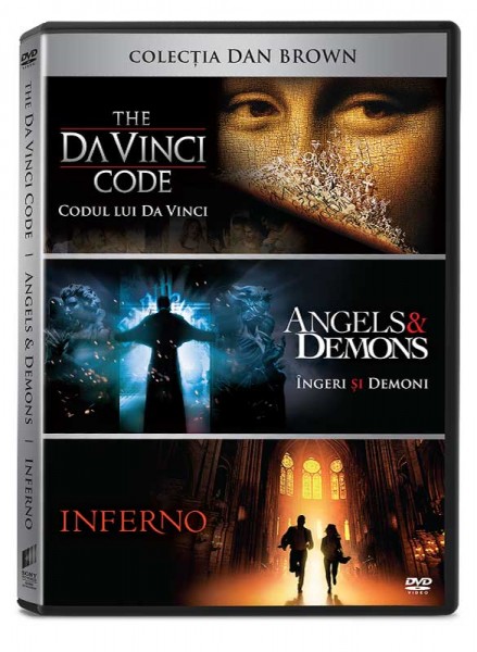Colectia Dan Brown / Da Vinci Code, Angels and Demons, Inferno | Ron Howard
