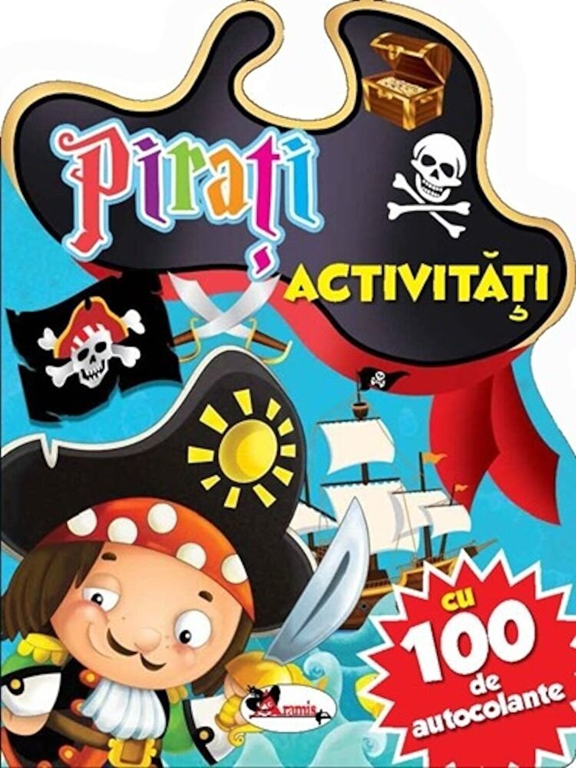 Pirati - Activitati cu 100 de autocolante |