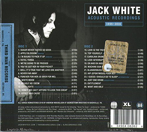 Acoustic Recordings 1998 - 2016 | Jack White - 1 | YEO