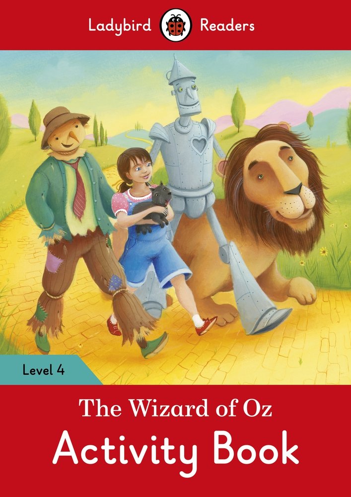 Vezi detalii pentru The Wizard of Oz Activity Book - Ladybird Readers Level 4 | 