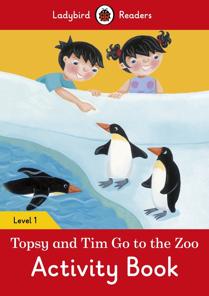 Topsy and Tim: Go to the Zoo Activity Book - Ladybird Readers Level 1 | 