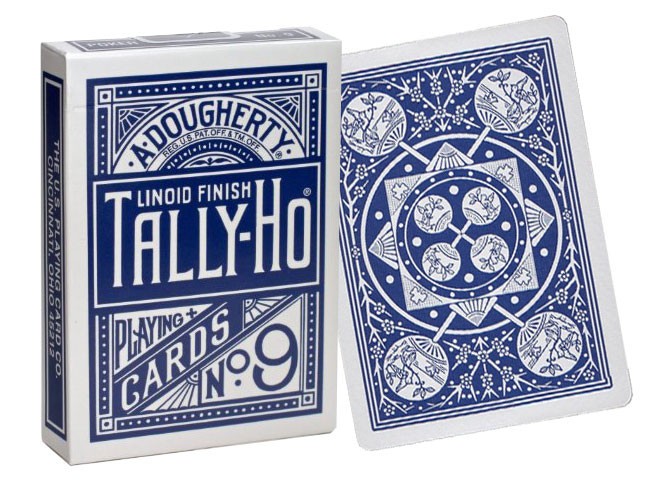 Carti de joc - Tally-Ho Blue Original Fan Back | Magic Hub