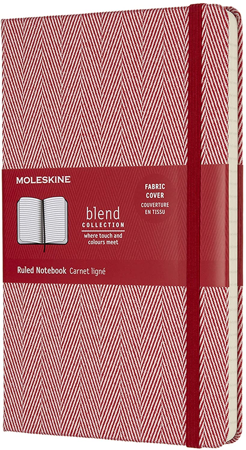 Carnet Moleskine - Blend Limited Collection Red Large Ruled Notebook Hard | Moleskine