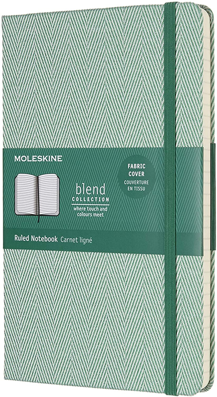 Carnet Moleskine - Blend Limited Collection Green Large Ruled Notebook Hard | Moleskine