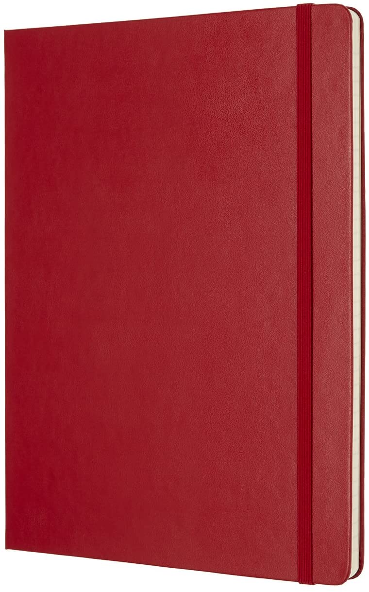 Carnet - Moleskine Classic - X-Large, Hard Cover, Ruled - Scarlet Red | Moleskine - 1 | YEO