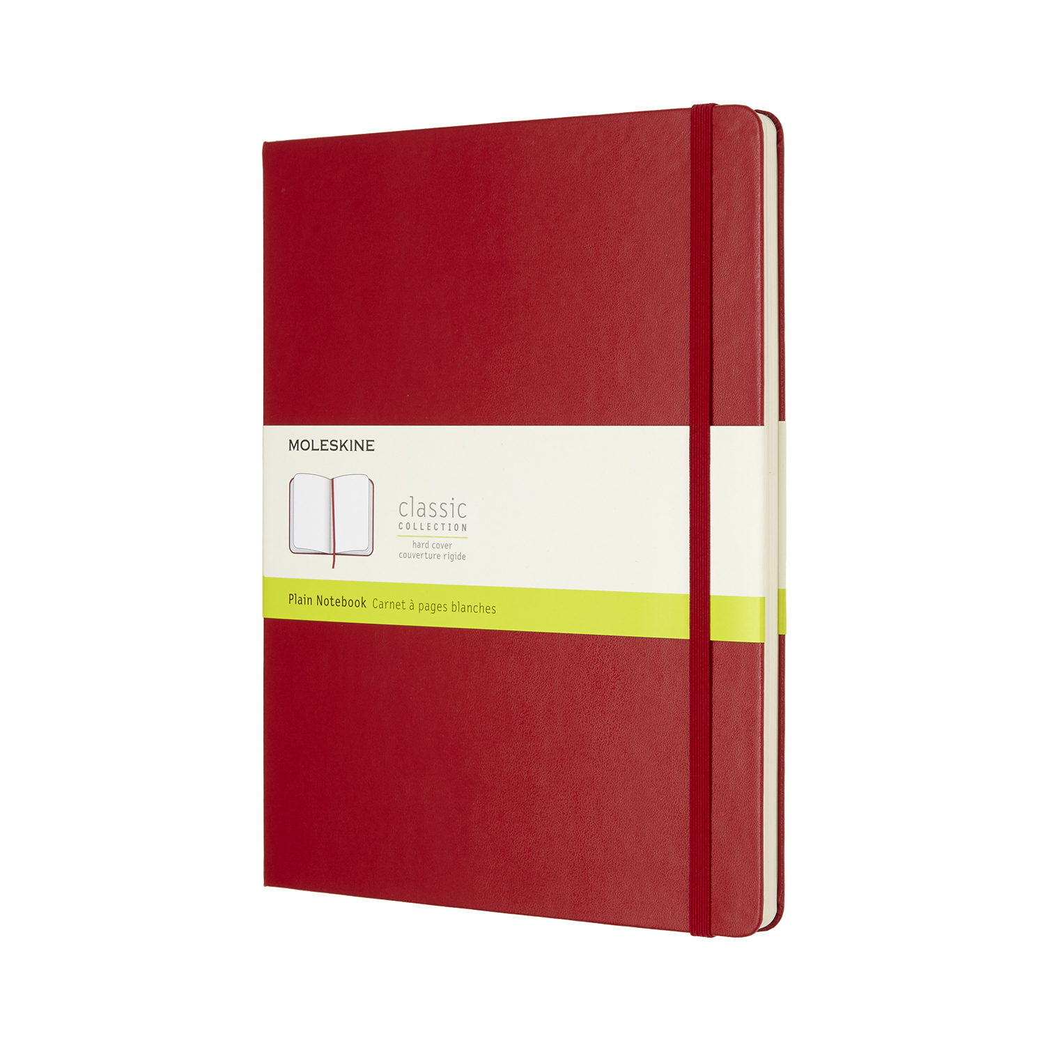 Carnet Moleskine - Scarlet Red Extra Large Plain Notebook Hard | Moleskine